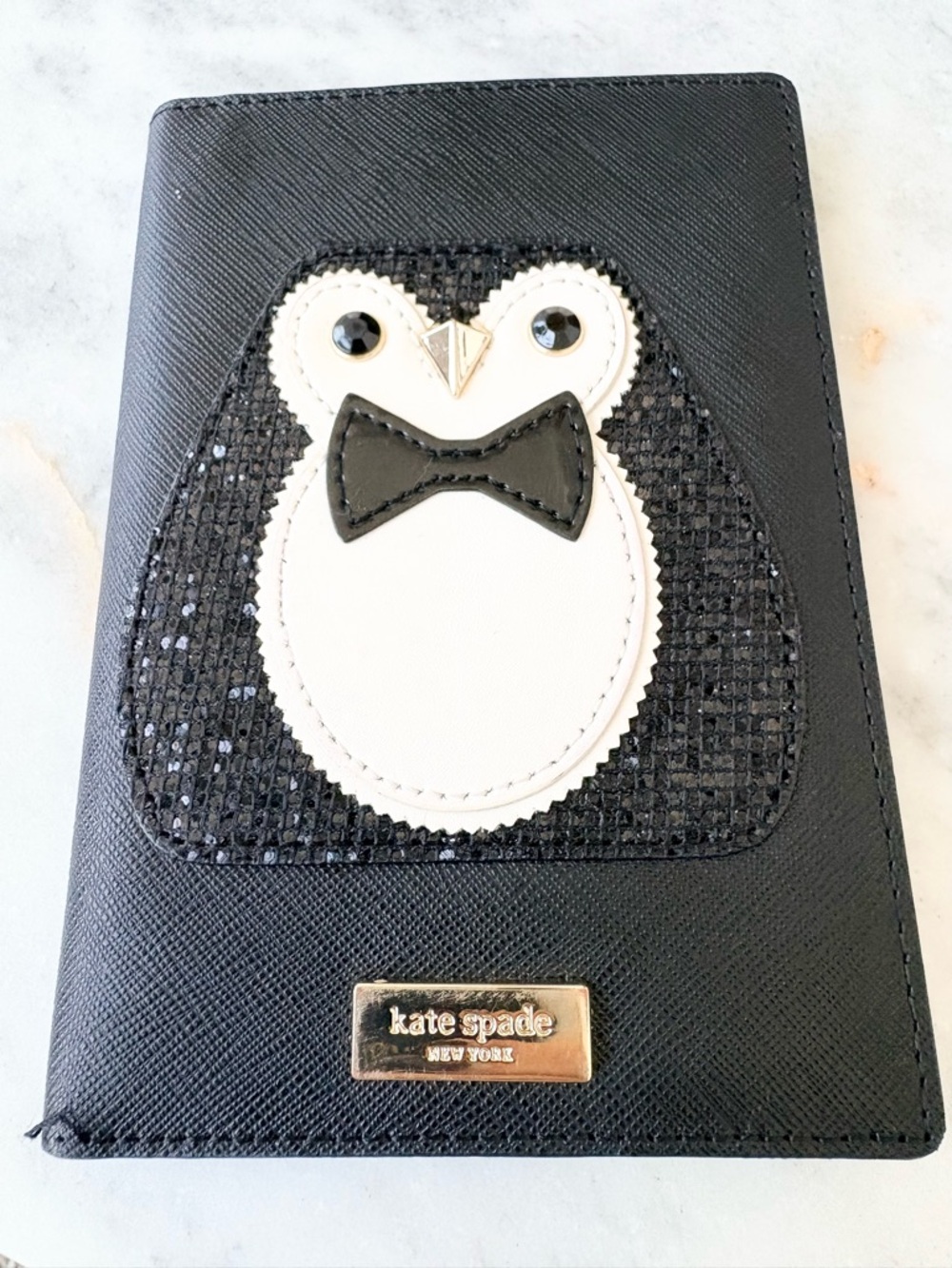 Kate Spade Clifton Lane Penguin Passport Cover - Picture 3 of 8